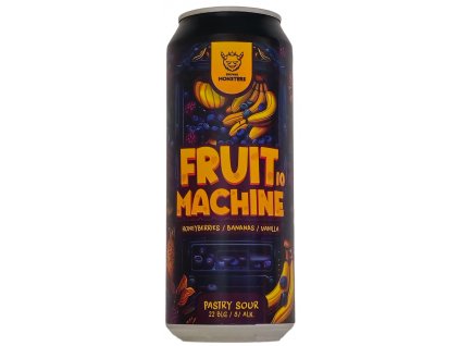 MONSTERS - 22°Fruit Machine #10: Honeyberry, Banana, Vanilla 0,5l can 8% alc.