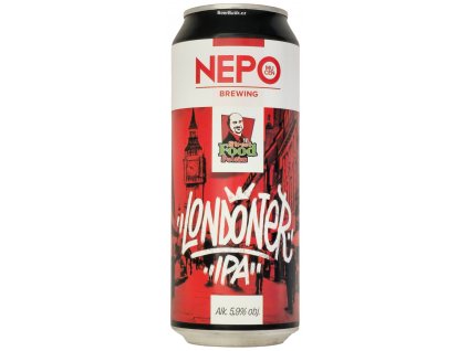 Nepomucen - Londoner IPA 500ml can 5,9% alc.