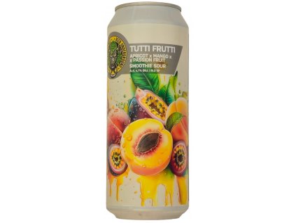 Piwne Podziemie  - 18°Tutti Frutti - Apricot x Mango x Passion Fruit 0,5l can 4,7% alk.