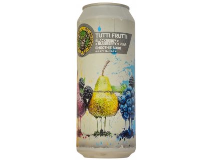Piwne Podziemie  - 18°Tutti Frutti - Blackberry x Blueberry x Pear 0,5l can 4,7% alk.
