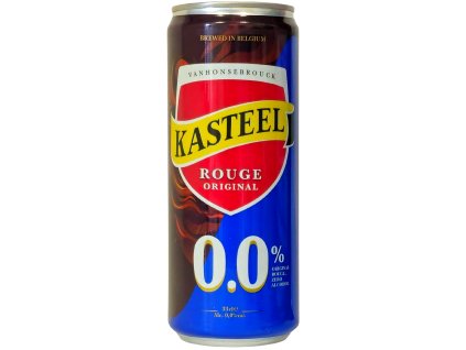 Van Honsebrouck - Kasteel Rouge 0,0% 0,33l can 0,0% alk.