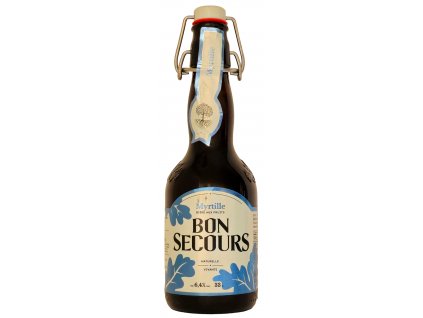 Brasserie Caulier - Bon Secours Myrtille 330ml sklo 6,4% alc.