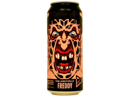 Funky Fluid - 18°Freddy (The Juicyville S01E02) 500ml can 8,1% alc. Funky Fluid - 18°Freddy (The Juicyville S01E02) 500ml can 8,1% alc.