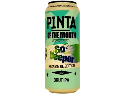PINTA - OF THE MONTH - May 2024 - Go Deeper (2024) 0,5l can 6% alc.