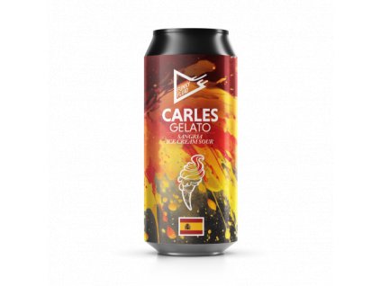 Funky Fluid - 18°Carles: Gelato: Sangria EURO 2024 500ml can 5,5% alc.