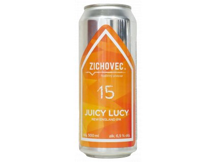 Zichovec - 15°Juicy Lucy 0,5l plech 6,5% alc. Zichovec - 15°Juicy Lucy 0,5l plech 6,5% alc.