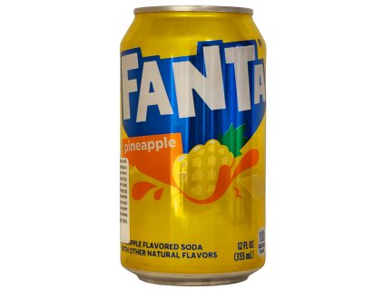 Fanta Pineapple USA 0,355l can 0% alk.