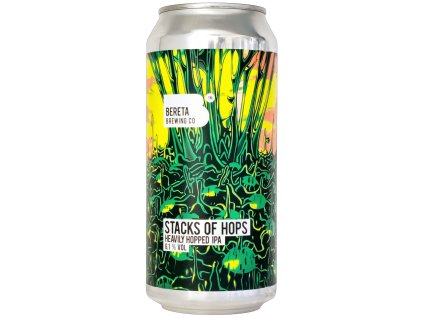 Bereta Brewing Co. - Stacks of Hops 440ml can 6,1% alc. 