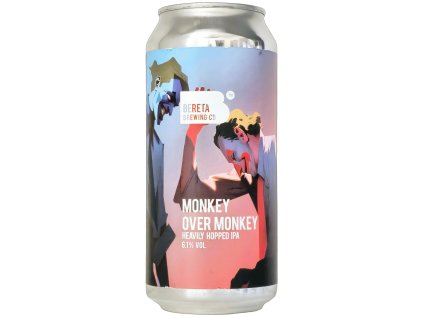 Bereta Brewing Co. - Monkey Over Monkey 440ml can 6,1% alc. Bereta Brewing Co. - Monkey Over Monkey 440ml can 6,1% alc.