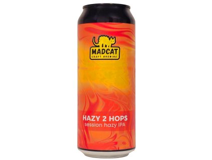 MadCat - 12° Hazy 2 Hops 0,5l can 5,2% alc. 