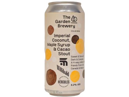 Garden/Herkules - Imperial Coconut, Maple Syrup & Cacao Stout 440ml can 8,2% alc.