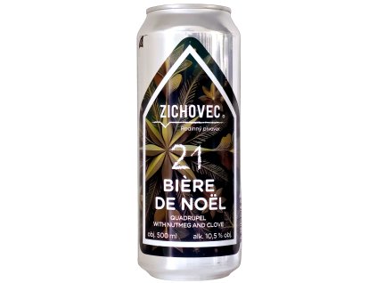 Zichovec -  21°Bière De Nöel 0,5l plech 10,5% alc.