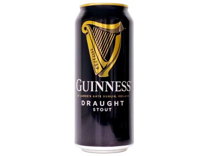 GUINNESS DRAUGHT STOUT 11° 0,44l plech 4,2% alc.
