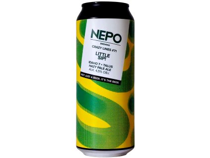 Nepo - Crazy Lines #71: Little Sip! 500ml can 4,5% alc.