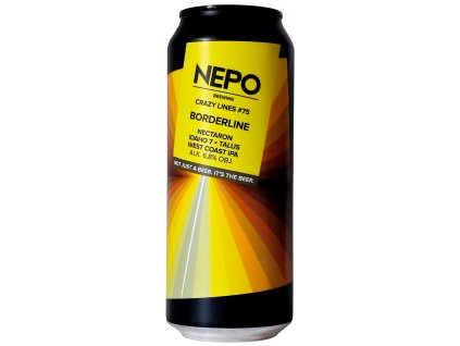 Nepo - Crazy Lines #75: Borderline 500ml can 6,8% alc.
