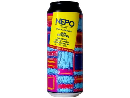 Nepo - Crazy Lines #84: Jam Session 500ml can 4,9% alc.
