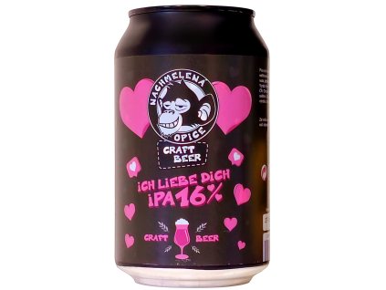 Nachmelená opice - 16°Ich liebe dich IPA 2026 - 0,33l can 6,8% alk.