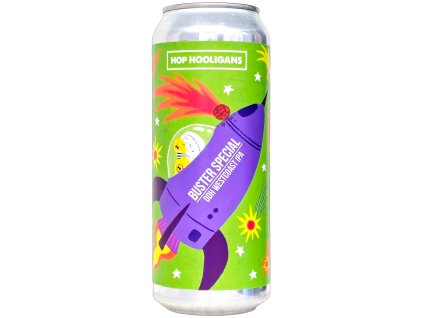 HOP HOOLIGANS - Buster Special 500ml plech 6% alc.