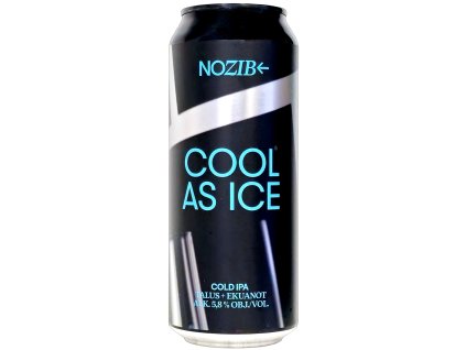 NOZIB - COOL AS ICE COLD IPA TALUS + EKUANOT 0,5l can 5,8% alc.