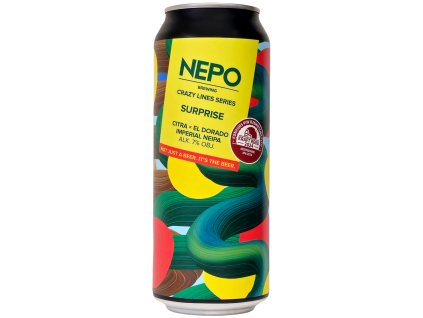 Nepo - Crazy Lines Series: Surprise 500ml can 7% alc.