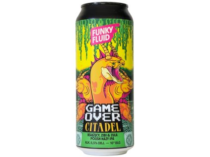 Funky Fluid - Game Over: Citadel 500ml can 6,5% alc.