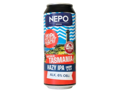 Nepo - Hops Around the World: Australia Tasmania 500ml can 6% alc.