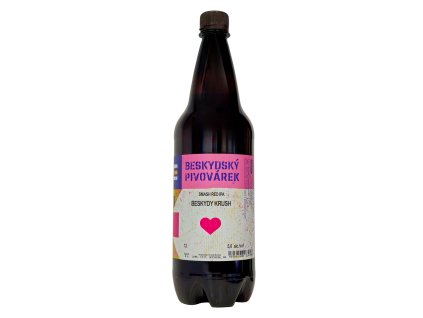 Beskydský pivovárek - 12°Beskydy Krush 1L pet 5% alc.