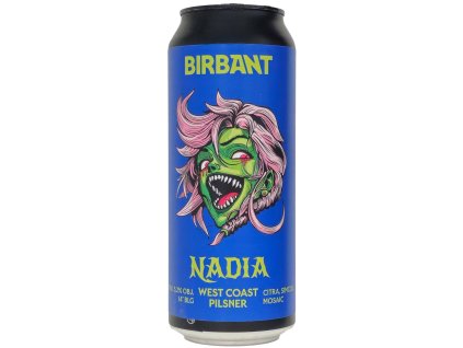 Birbant - Nadia 500ml plech 5,2% alk.