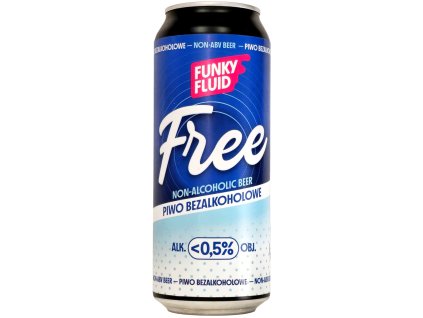 Funky Fluid - Free 0,5l plech <0,5% alc.