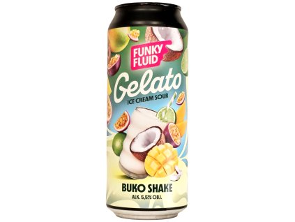 Funky Fluid - Gelato: Buko Shake 500ml can 5,5% alc.