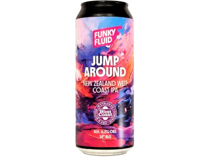 Funky Fluid - Jump Around 500ml can 6,2% alc.