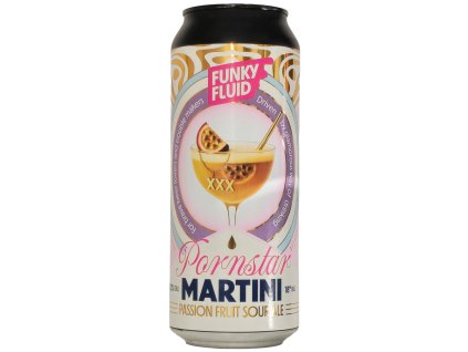 Funky Fluid - Pornstar Martini 500ml can 7,2% alc.