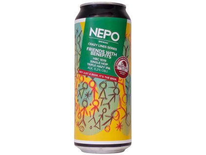 Nepo - Crazy Lines Series: Friends With Benefits 500ml can 8,2% alc.