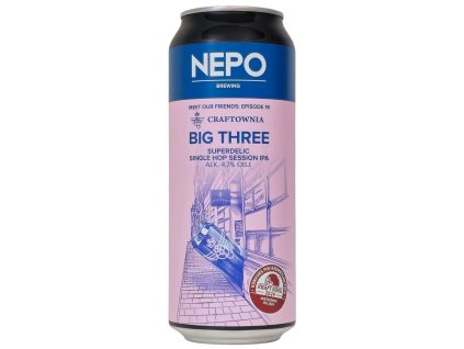 Nepo - Meet Our Friends 18: Big Three 500ml can 4,7% alc.