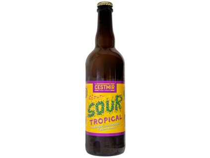 ČESTMÍR - Sour Tropical  0,75L sklo  5% alc.
