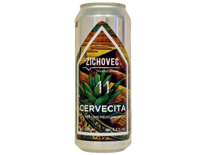 Zichovec - 11°Cervecita 2025 0,5l can 5,3% alc.