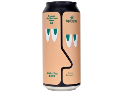 STU MOSTÓW/Weldwerks - Golden Fog 0,44l can 7,5% alc.
