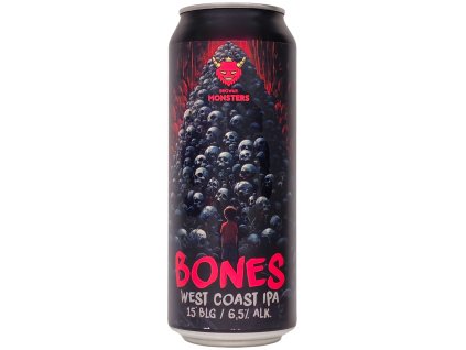 MONSTERS - 15°Bones 0,5l can 6,5% alc.