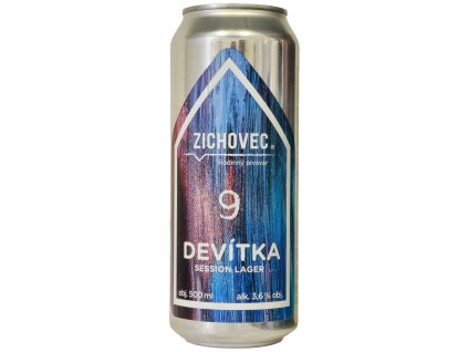 Zichovec - 9°Devítka 0,5l can 3,6% alk.