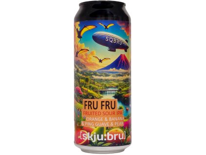 SQBRU [skjuːbru] - FRU FRU  0,5l can 5% alk.