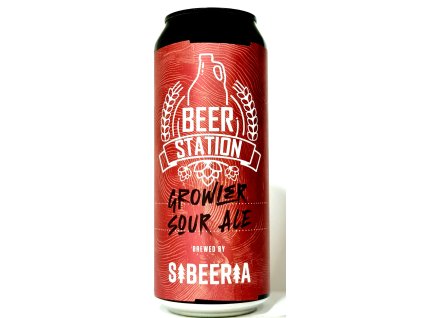 Sibeeria - 12°Growler Sour Ale: Raspberry, Lingonberry, Chocolate & Mint 2025 0,5l can 4,2% alk.