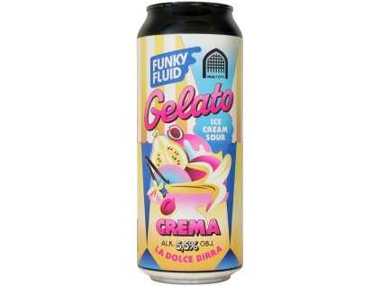 Funky Fluid/ Vault City - Gelato Crema 500ml can 5,5% alc.