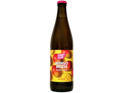 Funky Fluid - Mango Weizen 500ml sklo 4,2% alc.