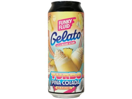 Funky Fluid - 18°Turbo Pina Colada  0,5l can 5,5%alc.