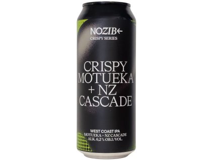 NOZIB - CRISPY MOTUEKA + NZ CASCADE West Coast IPA 0,5l can 6,2% alc.
