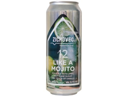 ZICHOVEC - 12°Like a Mojito 0,5L can 5,1% alc.