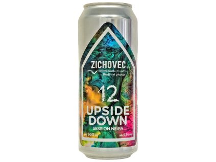 ZICHOVEC - 12°UPSIDE DOWN 2025 0,5l can 5,1% alk.
