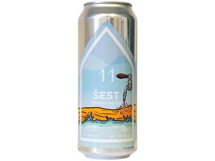 Zichovec -  Šest 0,5l can 4,6% alk.
