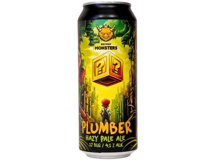 MONSTERS - 12°Plumber 0,5l can 4,1% alc.