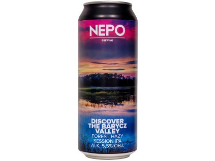 NEPO - 14°Discover the Barycz Valley 0,5l can 5,5% alc.